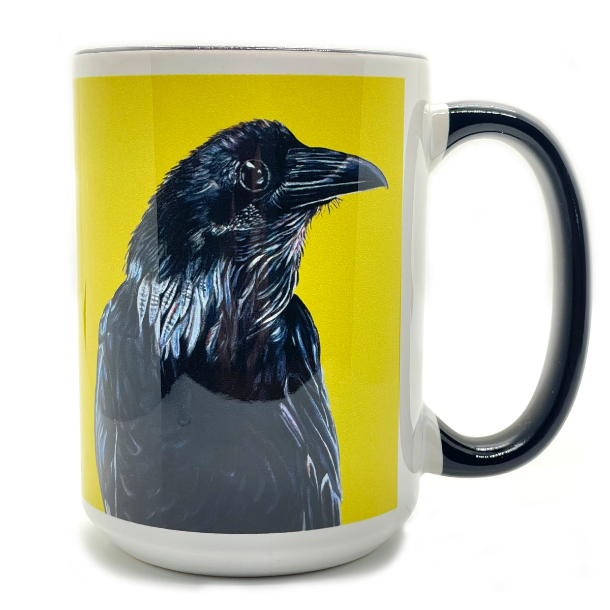 Raven Mug – Corax – Woollybear Travels