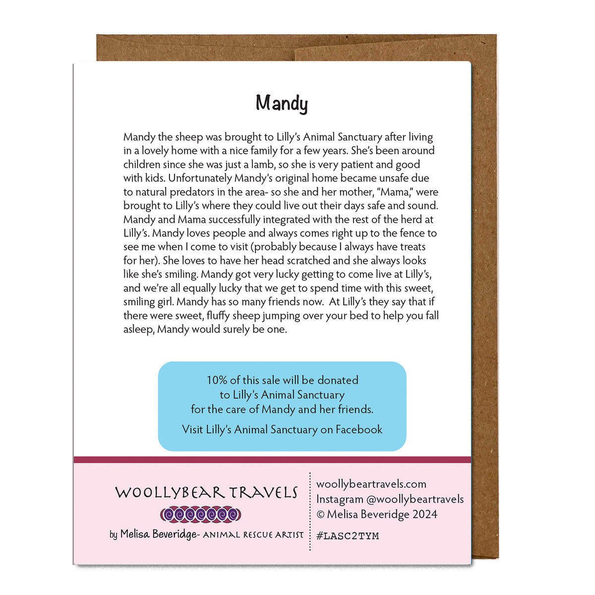 Greeting Card - Love Ewe | Rachael's Kitchen - View #8