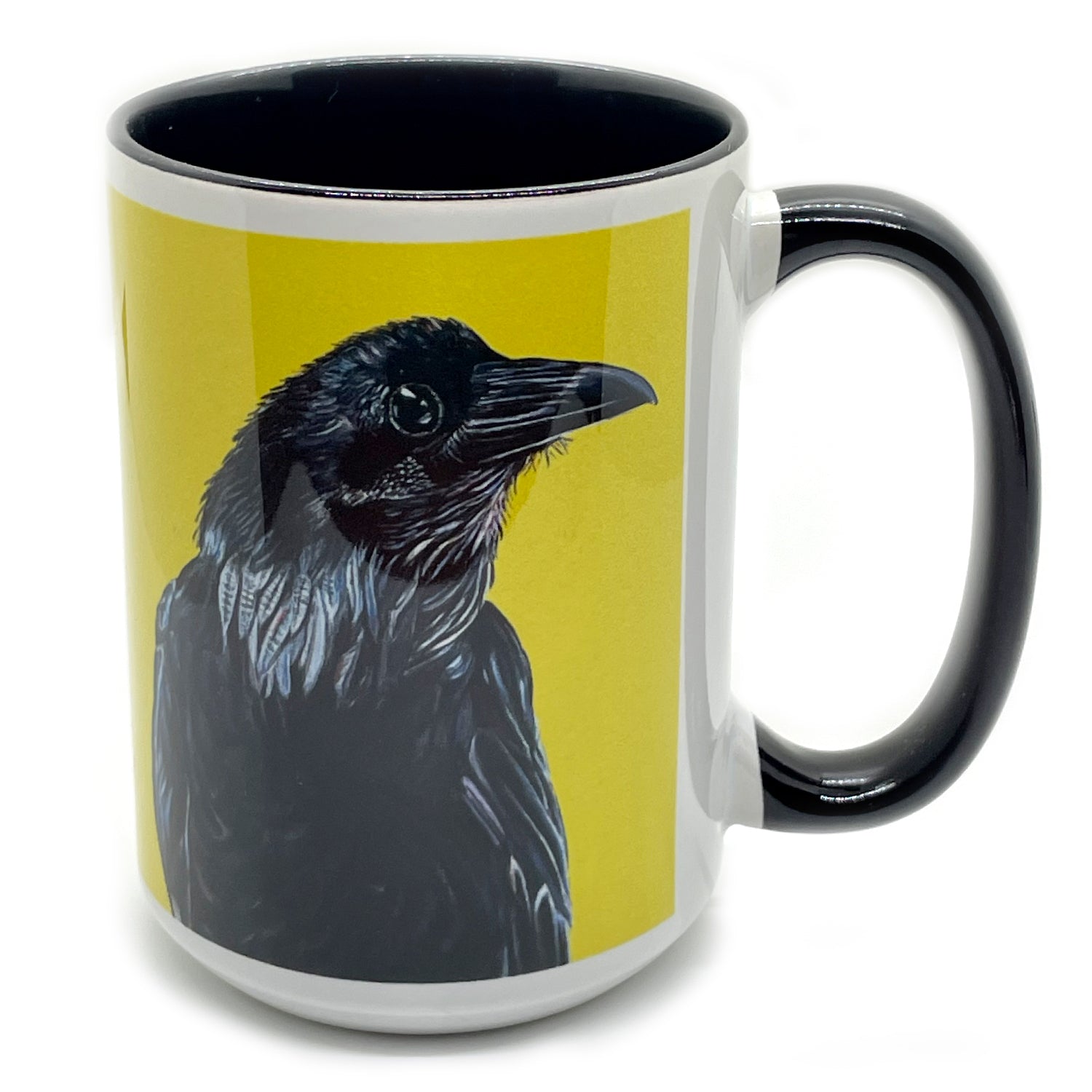 Raven Mug – Corax – Woollybear Travels