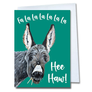 Donkey Holiday Greeting Card– Fred