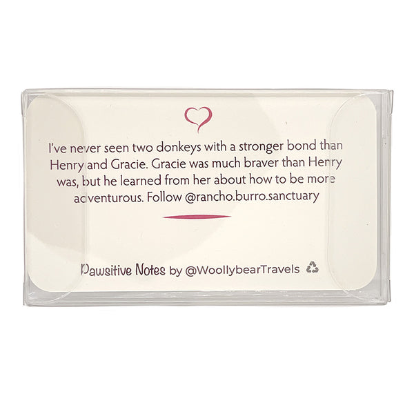 Pawsitive Notes- Gracie and Henry