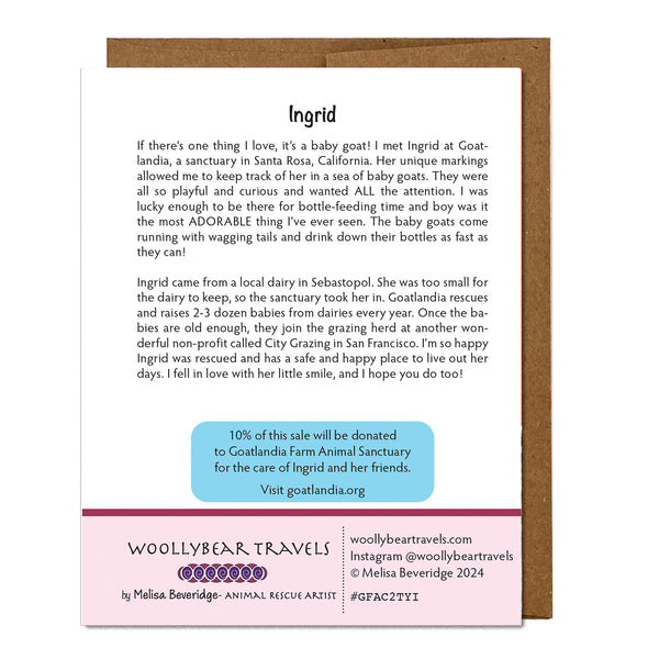 Goatloads of Thanks Greeting Card Boxed set of 8 – Ingrid