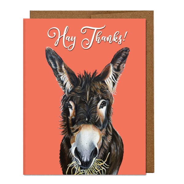 Hay Thanks Greeting Card Boxed set of 8 – Bella Luna