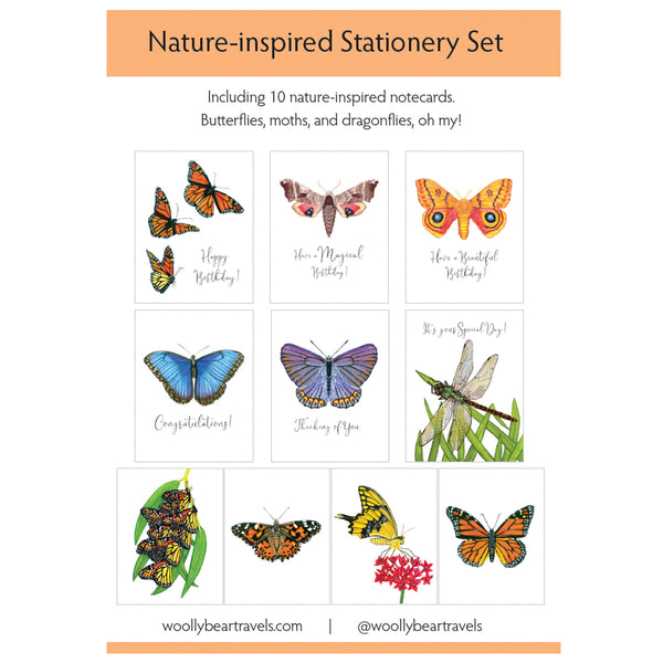 Nature-Inspired Stationery Set