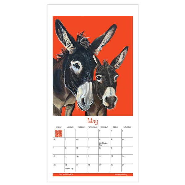 2025 Donkey Calendar