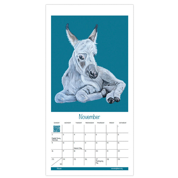 2025 Donkey Calendar