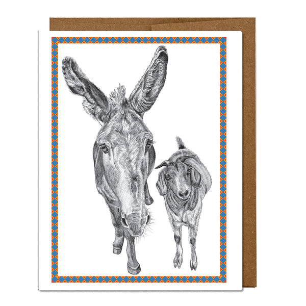Donkey notecards- Pack of 6