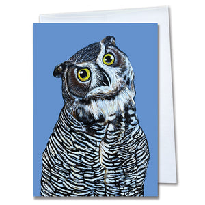 Owl Greeting Card – Ranger