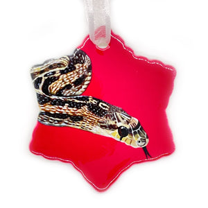 Snake Porcelain Holiday Ornament – William Snakespeare