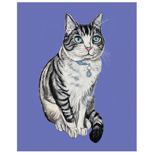 Cat Fine Art Print - Baloo