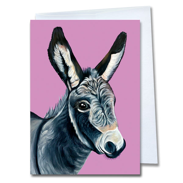 Baby Donkey Greeting Card - Opie