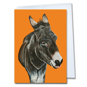 Donkey Greeting Card – Thomas