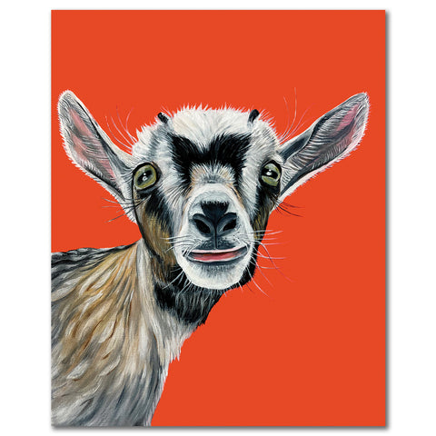 Goat Fine Art Print - Ingrid