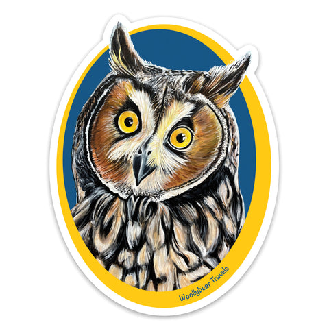Owl Sticker -Leo