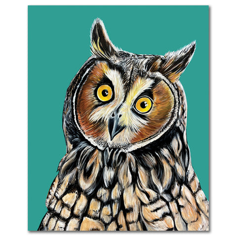 Owl Fine Art Print - Leo