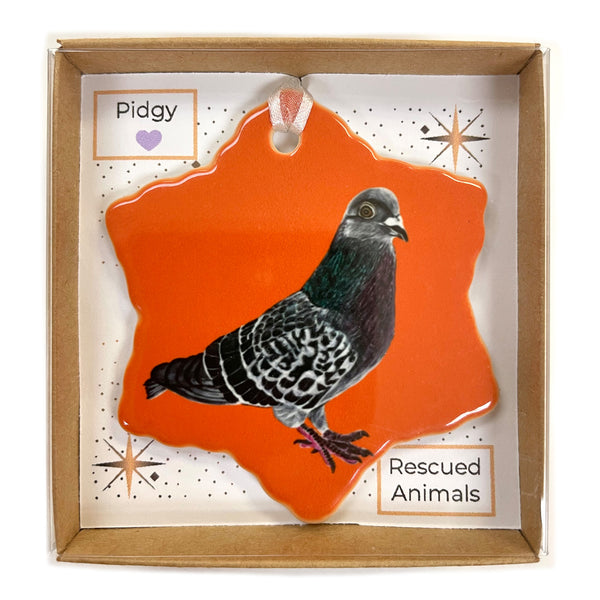Pigeon Porcelain Holiday Ornament – Pidgy
