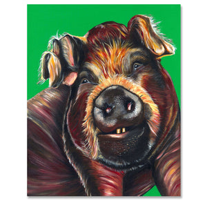 Pig Fine Art Print - Bella