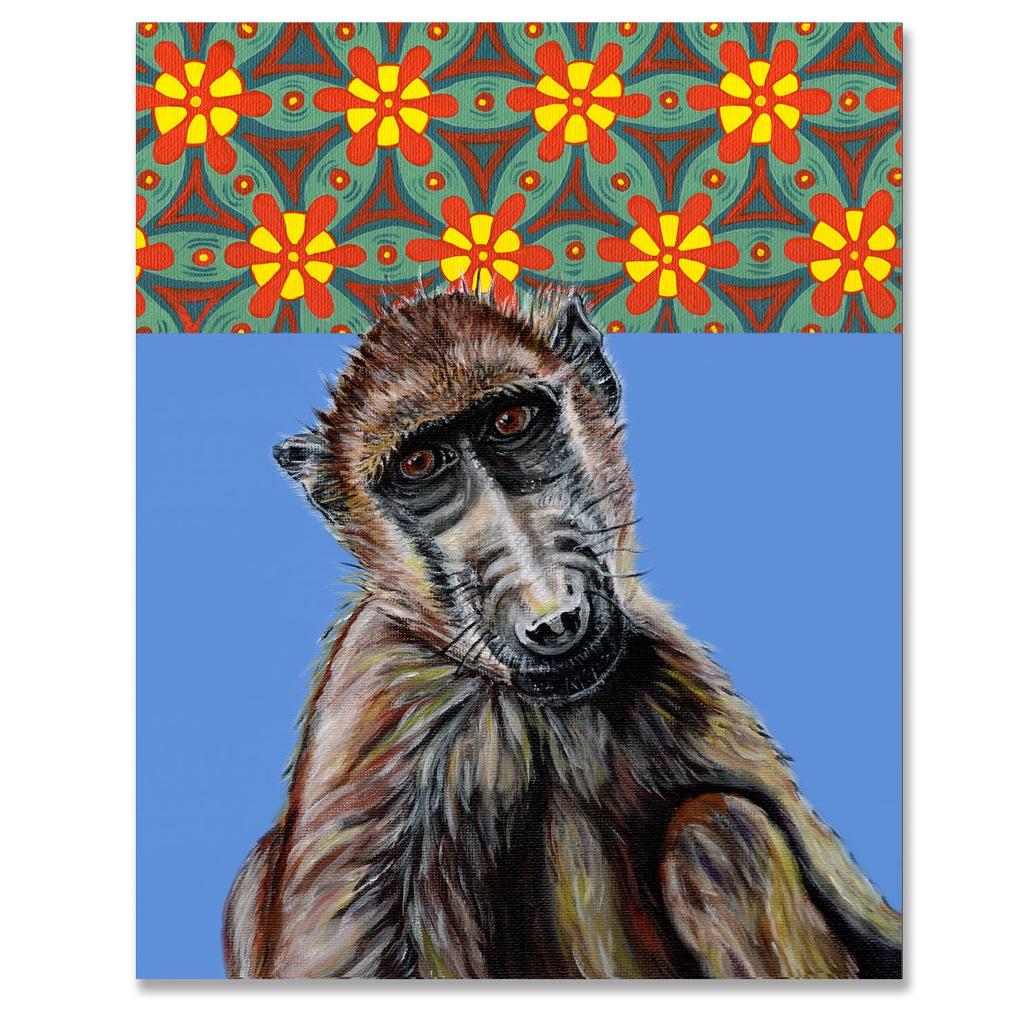 Baboon Fine Art Print - Darrel