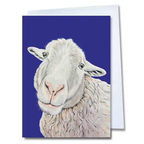 Sheep Greeting Card - Mandy