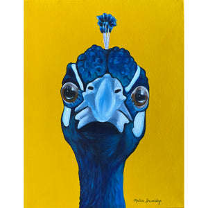 Peacock Painting - Original Artwork - Zion