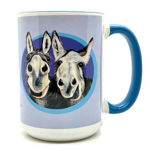 Donkey Friends Mug- Gracie and Henry